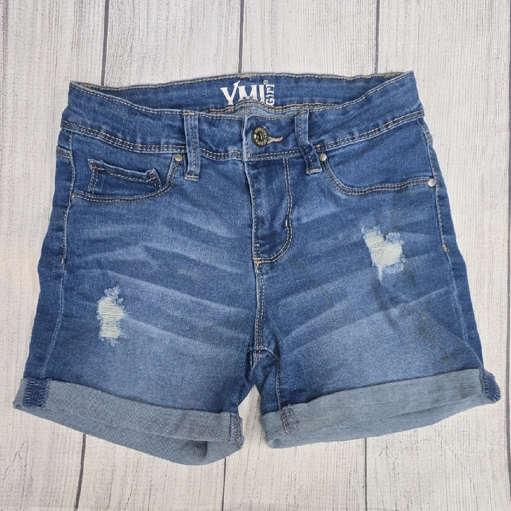 YMI Women's Blue Denim Shorts Size 12